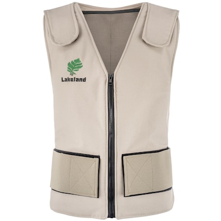 Lakeland Vest, Chemical, One Size, Khaki CV55